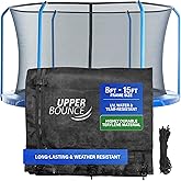 Machrus Upper Bounce Trampoline Net Replacement for Top-Ring Flex Enclosure System, Tear and Weather-Resistant, Lightweight, Foldable