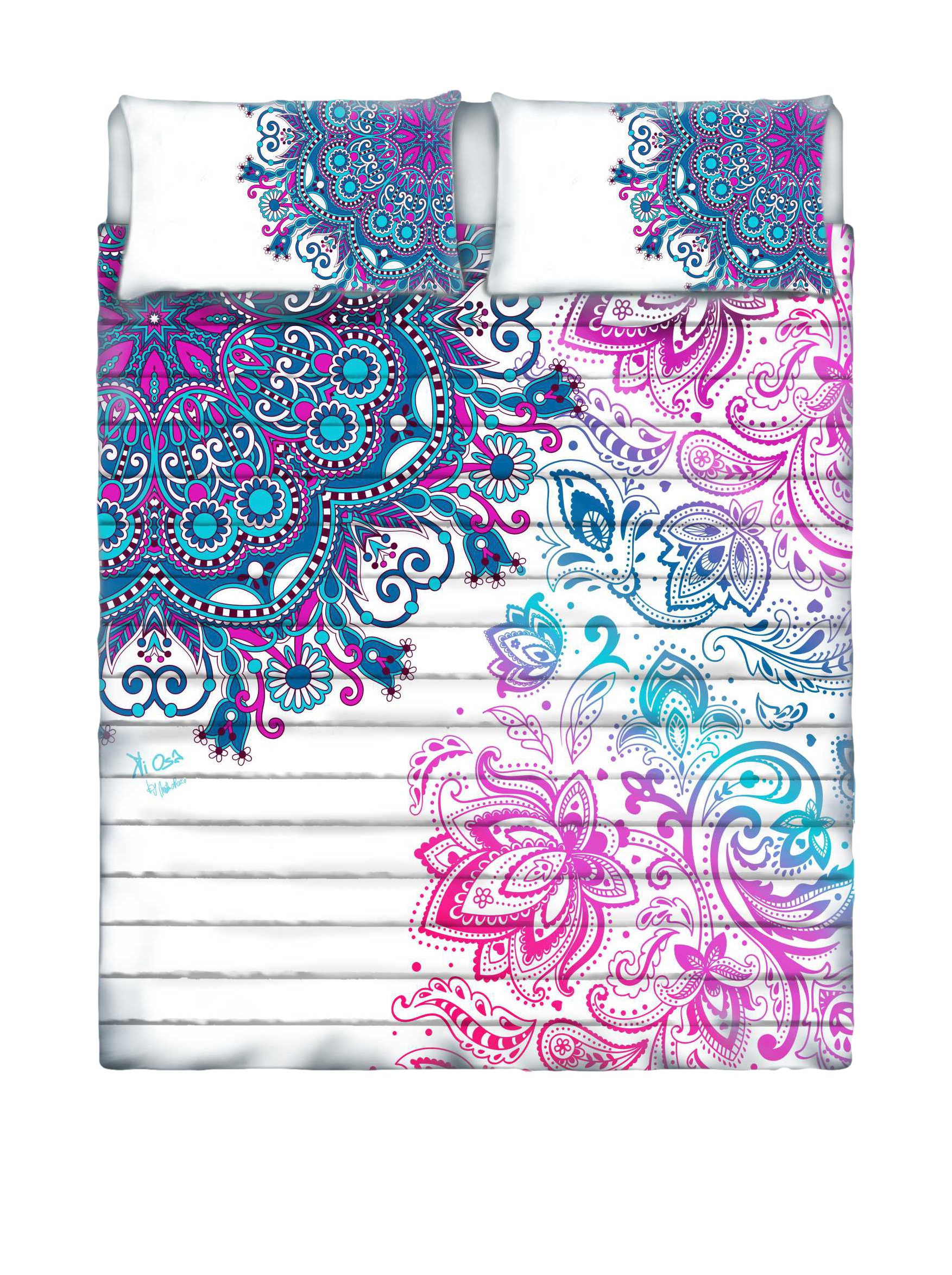 Italian Bed Linen KI-OSA Kiosa Summer Quilt, 260x270cm, KIO601, Microfiber, DOUBLE