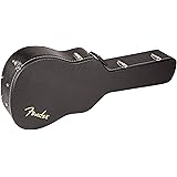 Fender Flat-Top Dreadnought Acoustic Guitar Case, Black