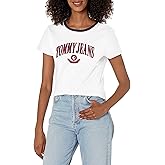 Tommy Hilfiger Women's Cotton Graphic Logo Tee Top
