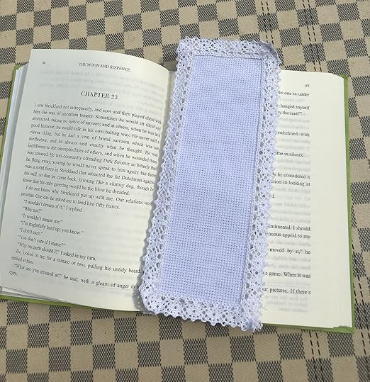 10 piezas de marcadores de libros de punto de cruz. Algodón ...