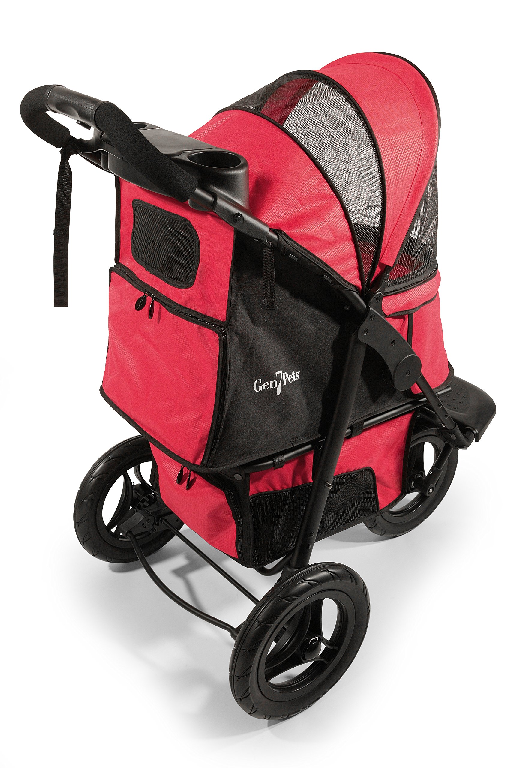 Gen7Pets Jogger Pet Stroller, Red MyDogsLife