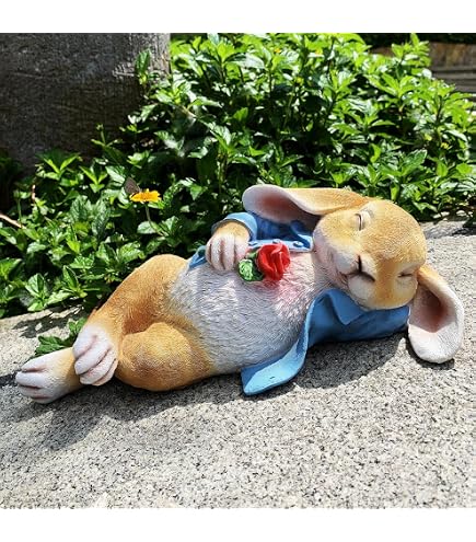 Peter Rabbit Large Resin Statue | Home Garden Ornament Beatrix