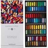 SENNELIER Extra-Soft French Half Pastel Professional Artist Box Set, 80-Colors