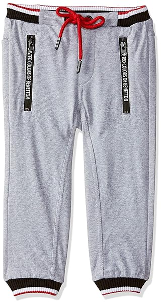 Boys Relaxed Regular Fit Plain Trousers