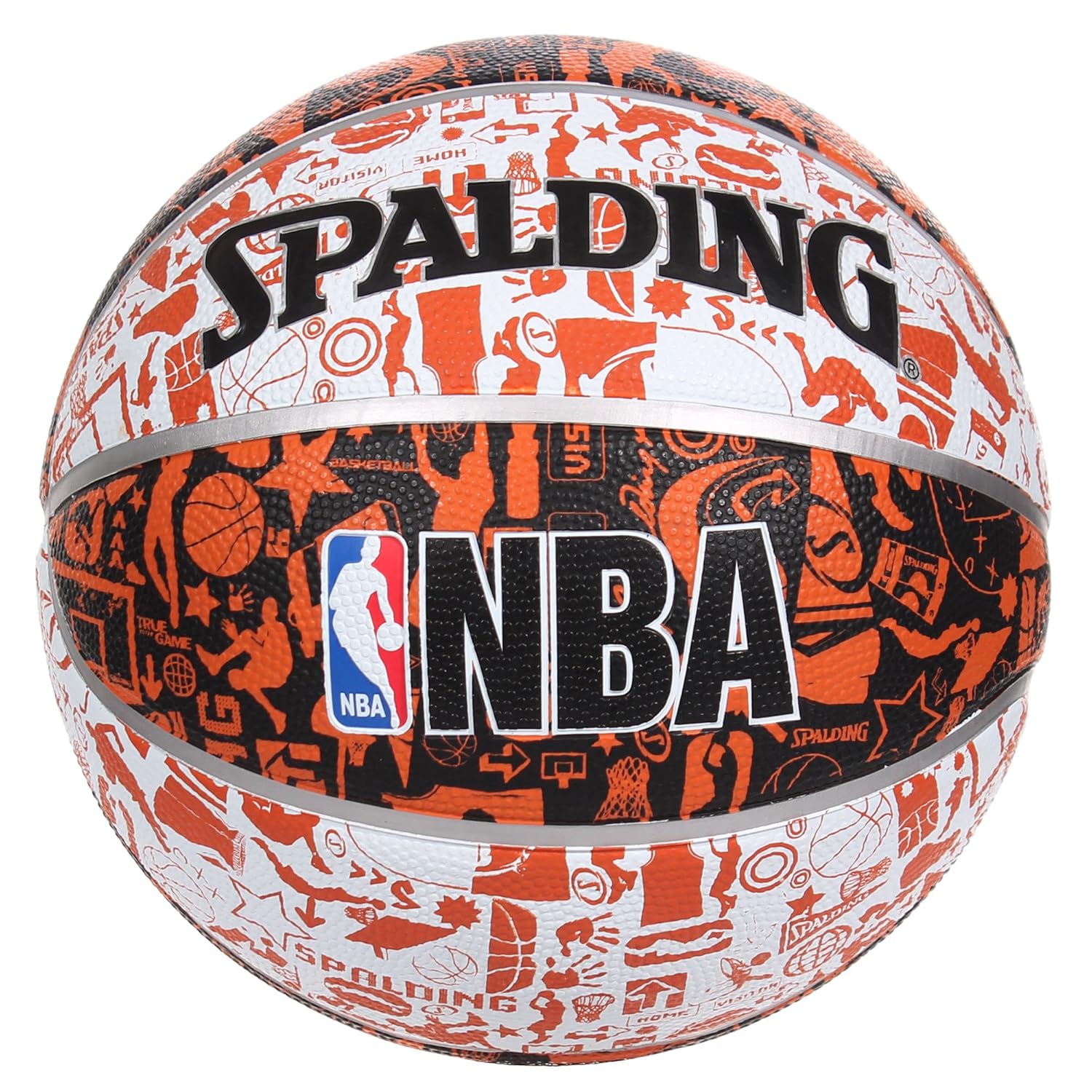 Pelota de baloncesto SPALDING NBA Graffiti 7 tamaño: Amazon.es ...