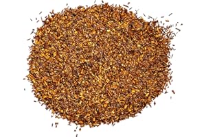 Worldwide Botanicals Organic Red Rooibos Tea – 1lb - 100% South African Aspalathus linearis – Loose Leaf, Cut and Sifted - Resealable Bag for Freshness, 1 Pound Bag