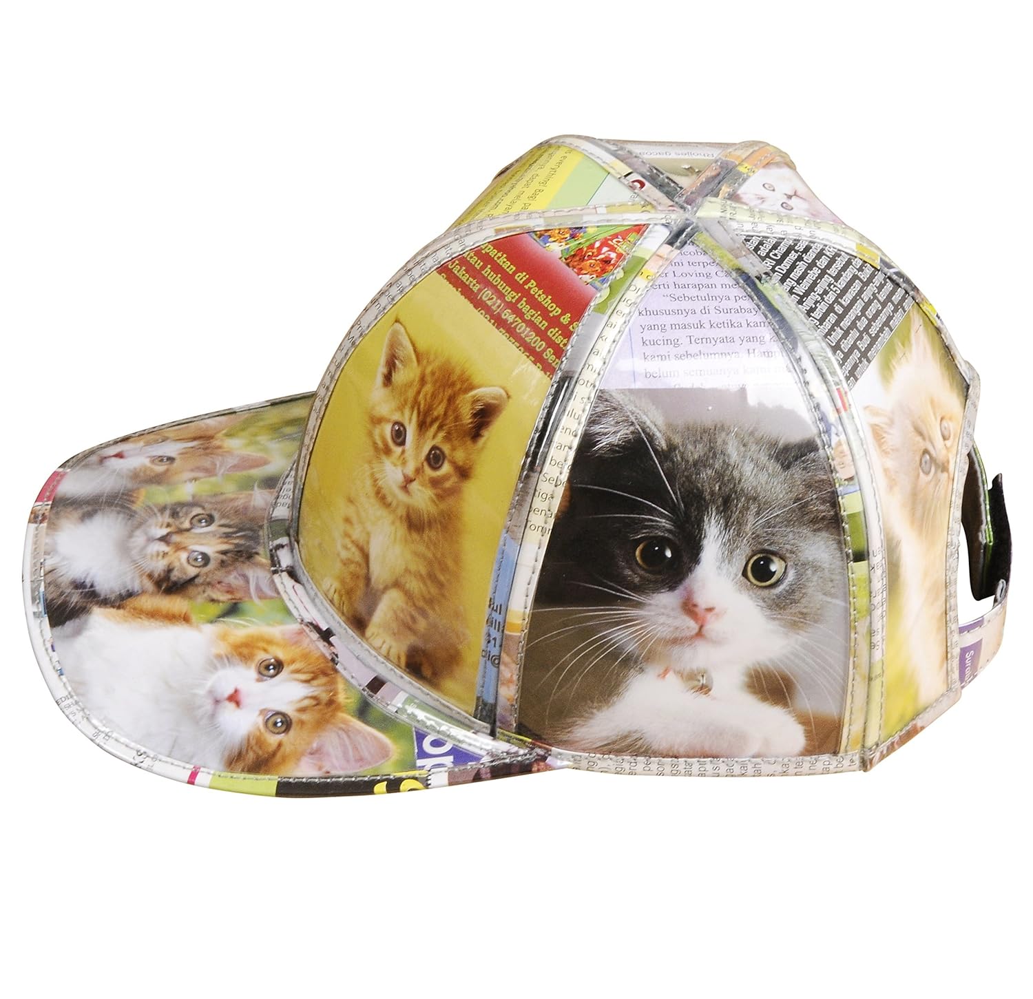 Amazon Com Cap Hat For Cat Lover Handmade Artistic Hats Kittens