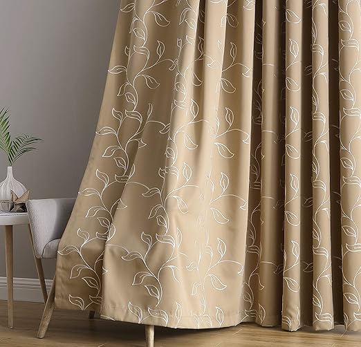 Amazon Com Hlc Me Carol Floral Decorative Embroidered Pattern