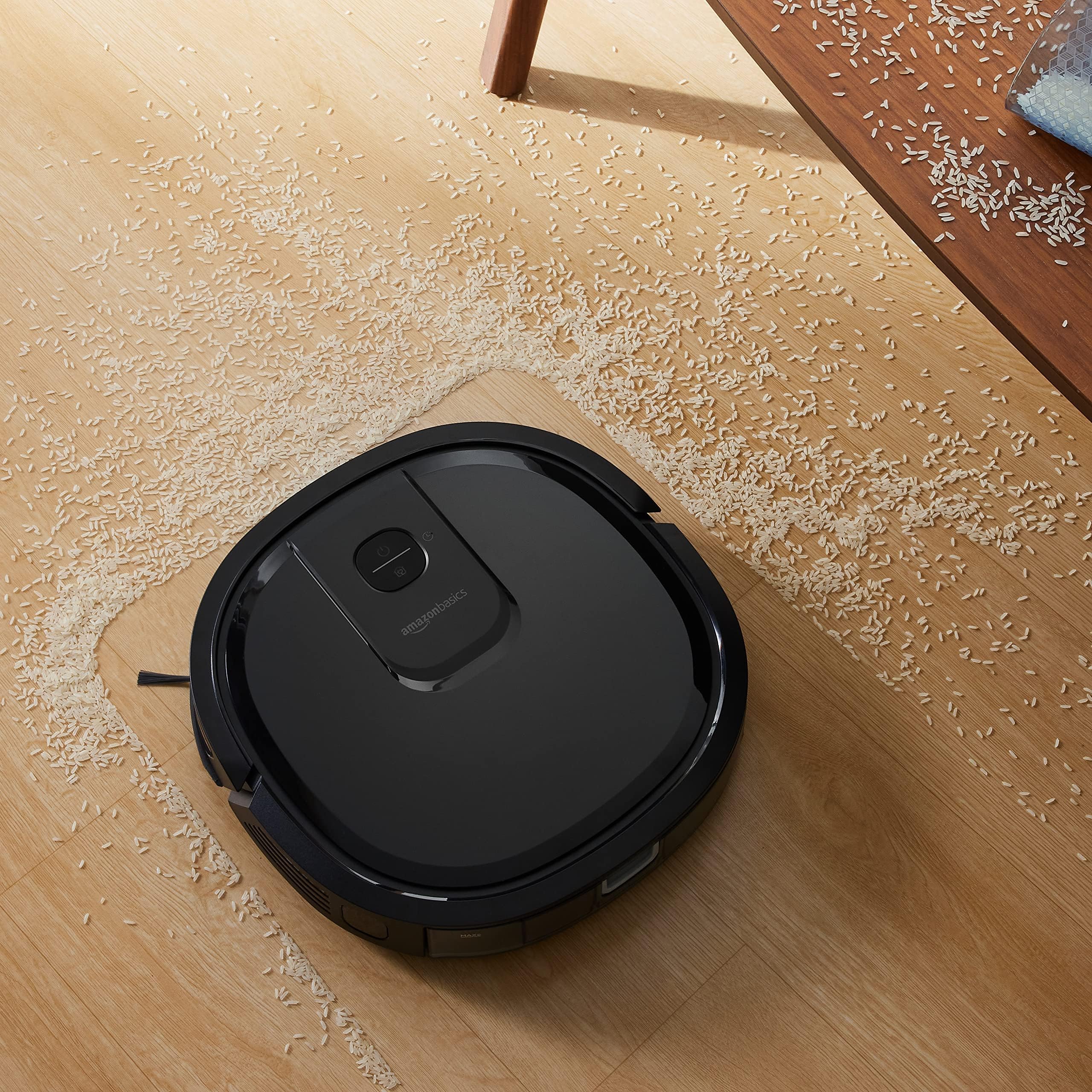 Mua Amazonベーシック ロボット掃除機 吸引・水拭き両用 連続