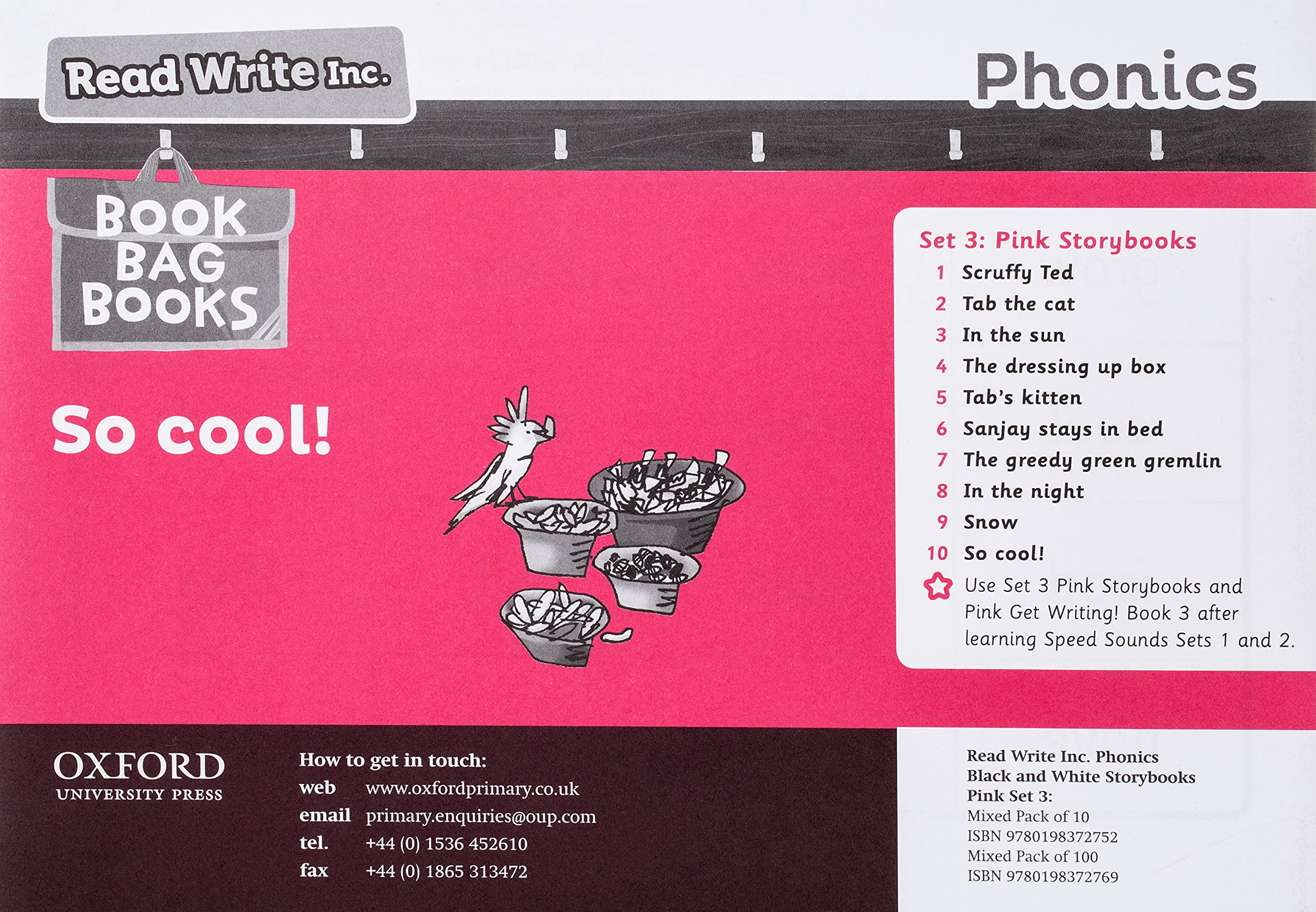 Read Write Inc Phonics Black And White Pink Set 3 Storybooks Mixed Pack Of 10 Munton Gill 9780198372752 Amazon Com Books
