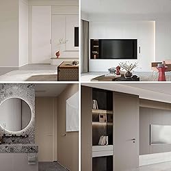 Upgraded Invisible Door Hinges (4 pcs) -6 Inch
