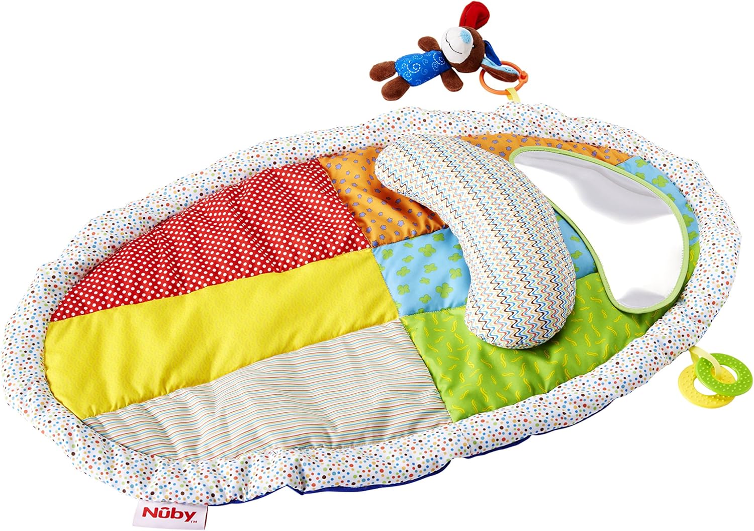 nuby tummy time mat