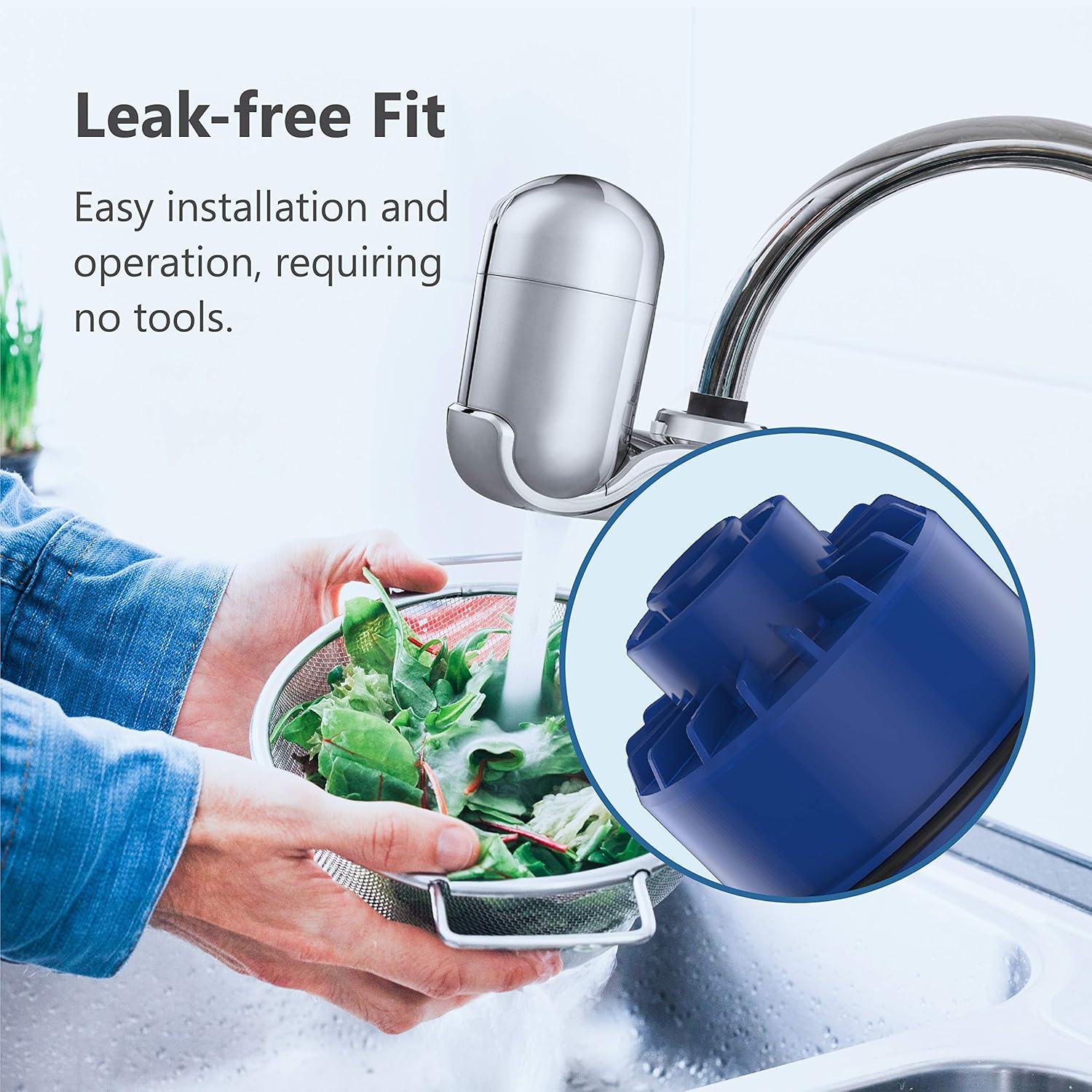 Waterspecialist RF-9999 NSF Certified Water Filter, Replacement for Pur RF9999 Faucet Water Filter, Pur Faucet Model FM-2500V, Pur-0A1, FM-3700, PFM150W, PFM350V, PFM400H, PFM450S (Pack of 6): Kitchen & Dining