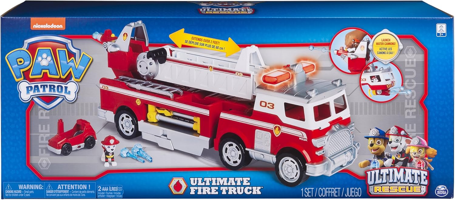 ultimate paw patrol fire truck