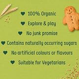 Organix Gingerbread Men Organic Toddler Biscuits 135g Box x6 12+ Months view 3
