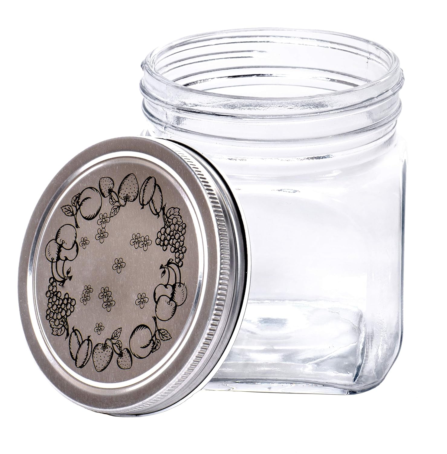 Amazon Com Classic Food Saver Square Glass Storage Container Jar
