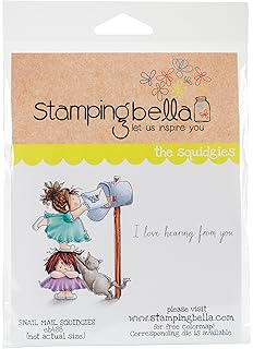 Stamping Bella 6.5X4.5-Edna Loves Ice Cream Cling Stamp Stamping Bella