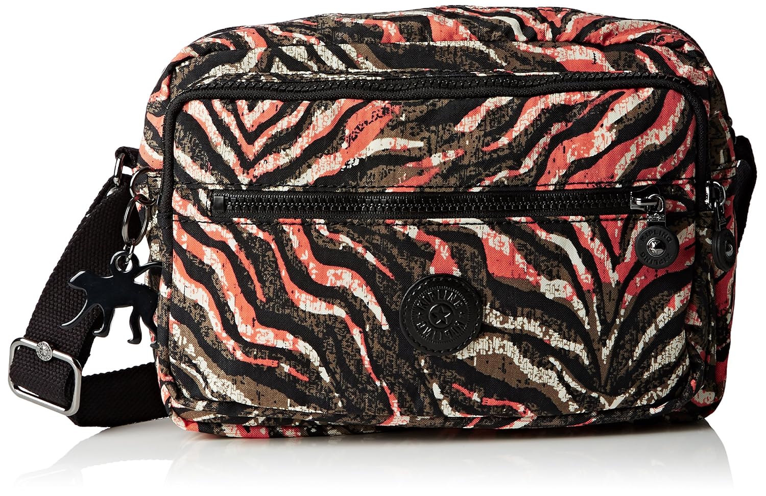 kipling leopard print bag