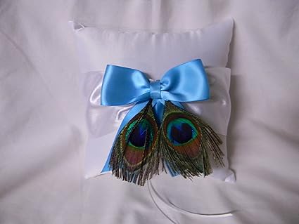 Amazon Com Wedding Party Ceremony Turquoise With Peacock Feathers