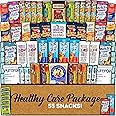 CRAVEBOX Healthy Snack Box Care Package (55 count) Father's Day Variety Snacks Pack - College Back to School
