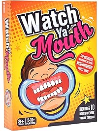 Watch Ya Mouth Family Edition - The Authentic, Hilarious, Mouthguard Party Card Game