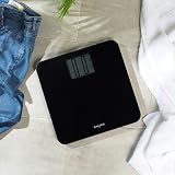 Salter 9049 BK3R Max Digital Bathroom Scale 250kg Supersize Display Carpet Feet view 3