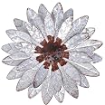 Qzmaikoo 3-Piece Black Metal Flower Wall Art - Indoor/Outdoor Decor, 14.56 X 5.9 Inches - View #5