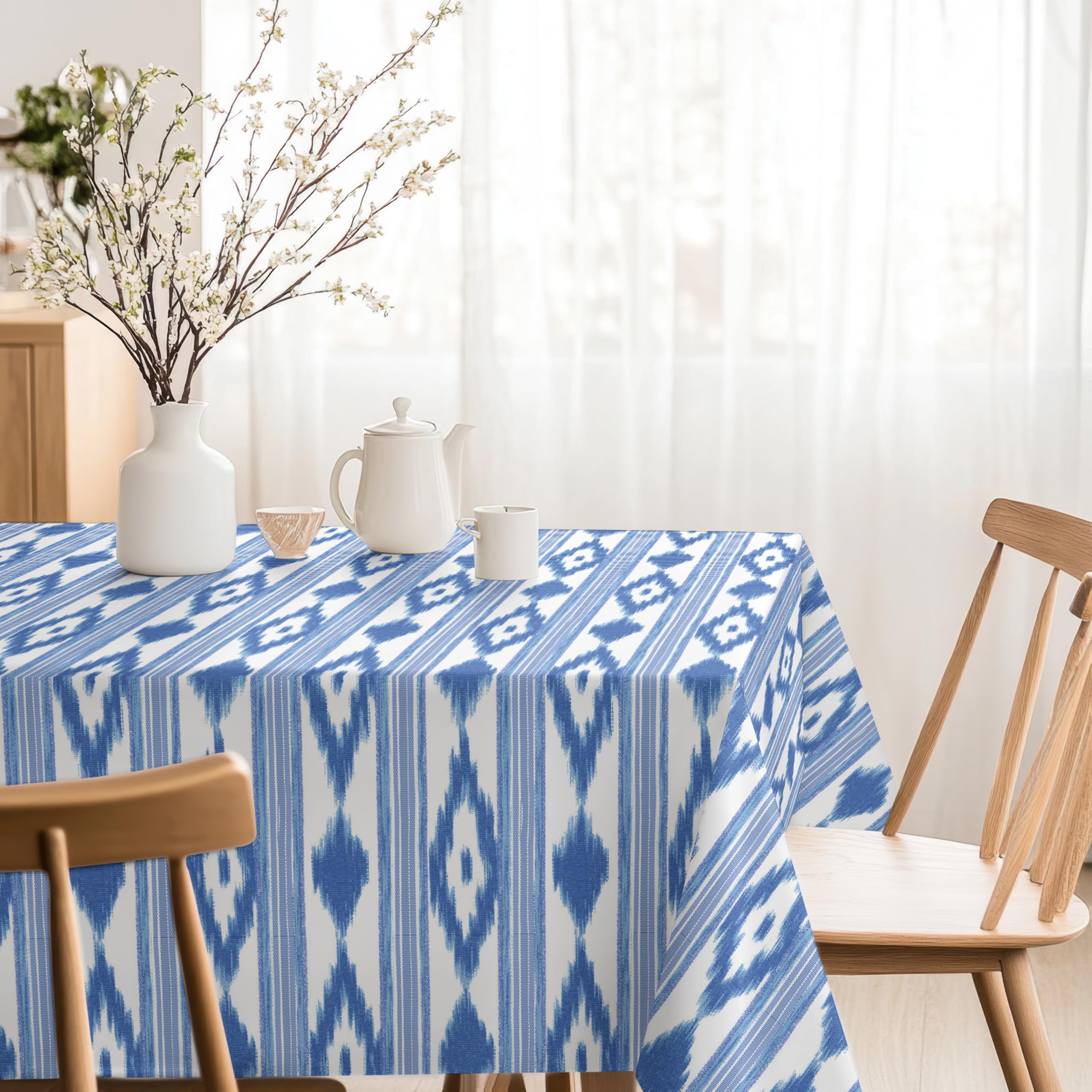 Martina Home Resin Tablecloth Islands Blue 250 x 140 cm