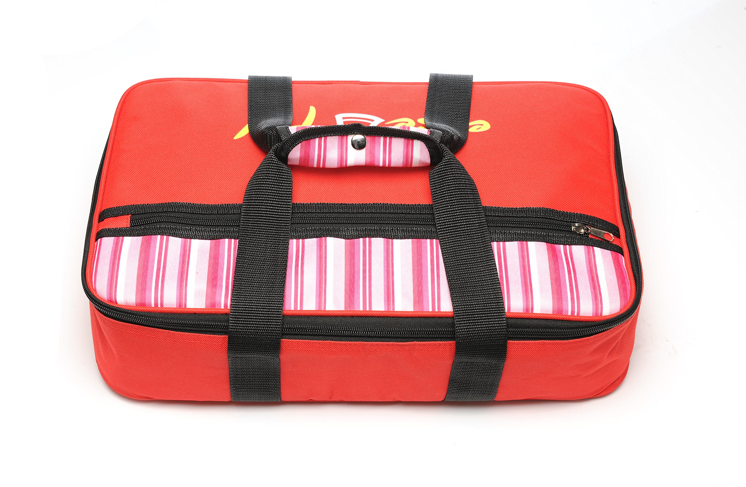 Insulated Casserole Carrier Hot Cold Food Keeper 16.5 x 4.2 x 10.5