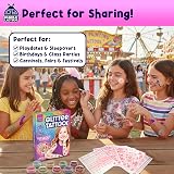 PURPLE LADYBUG Glitter Tattoo Kit for Kids 9 Colours 175 Designs Safe Temporary view 7