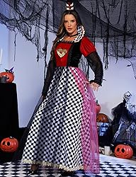 ZEXIGLAD Queen of Hearts Costume Women Halloween