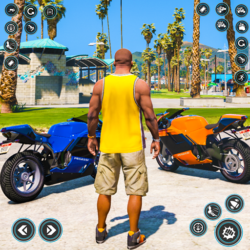 Urban Bike Gangster Simulator Racing Game - Open