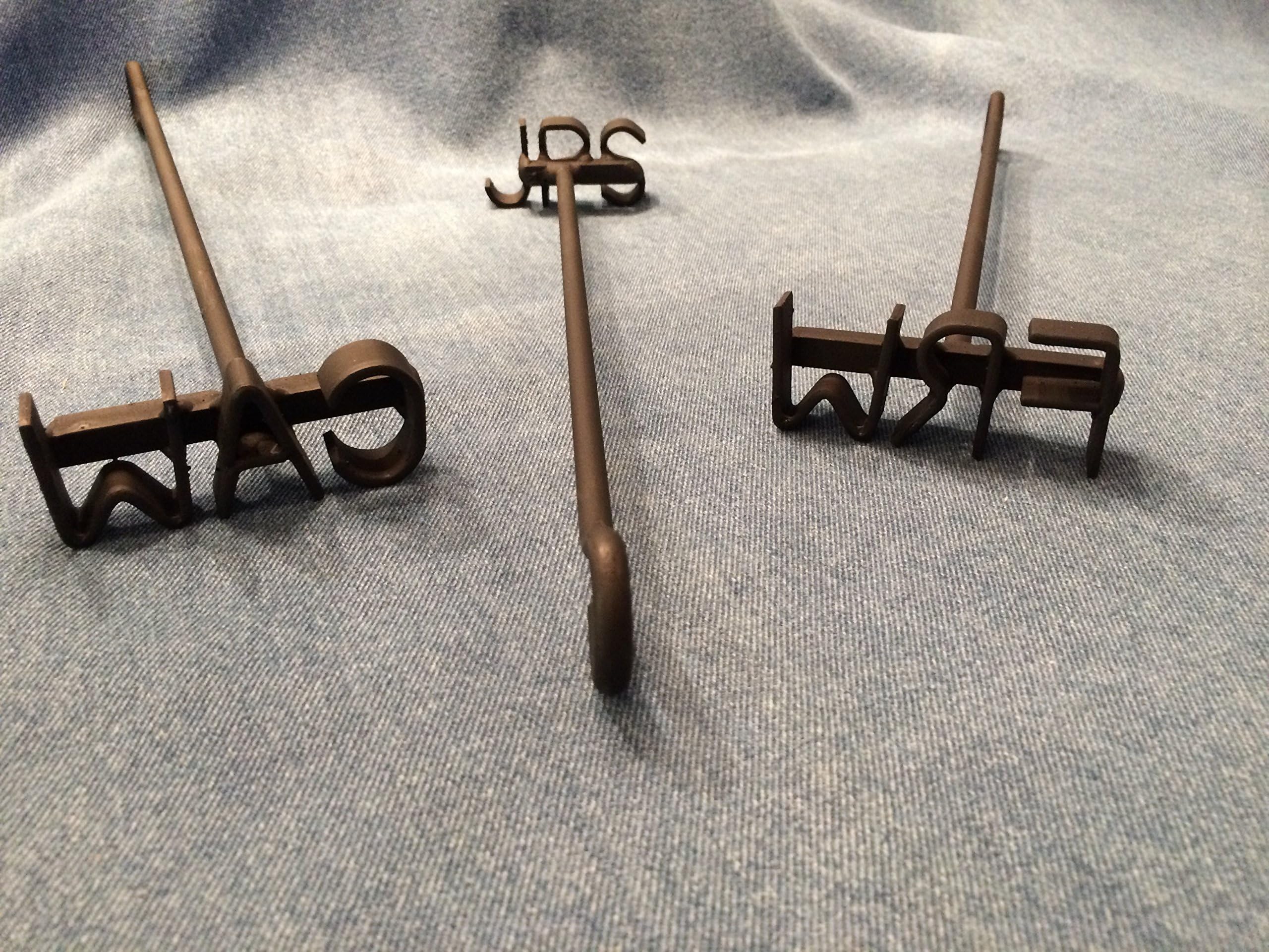 Personalized Miniature Steak Branding Iron (4 letters) by Sloan Brands