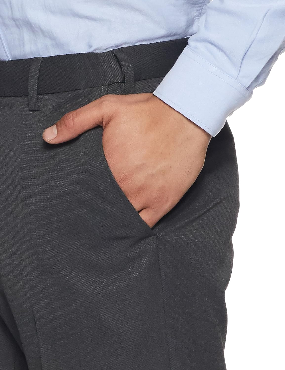 marks & spencer men's relaxed formal trousers