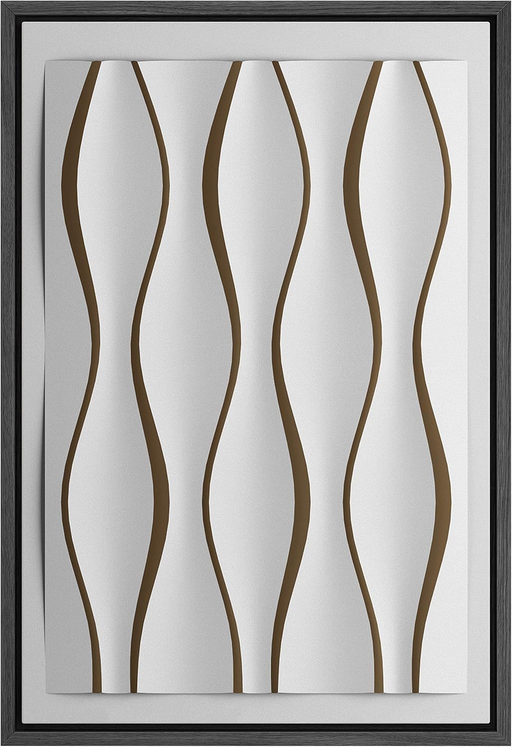 SIGNWIN Framed Canvas Wall Art Abstract Texure Canvas Prints Home Artwork Decoration for Living Room,Bedroom - 16x24 inches