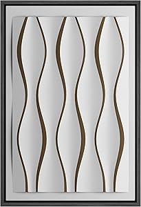 SIGNWIN Framed Canvas Wall Art Abstract Texure Canvas Prints Home Artwork Decoration for Living Room,Bedroom - 16x24 inches