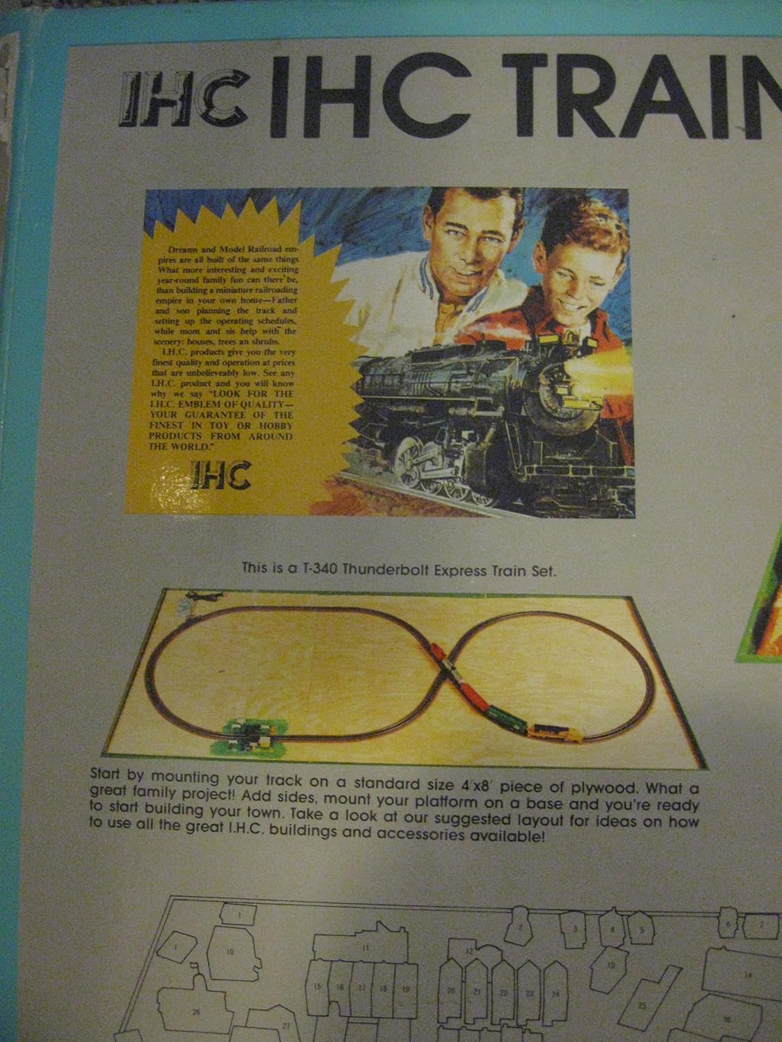 thunderbolt express train set