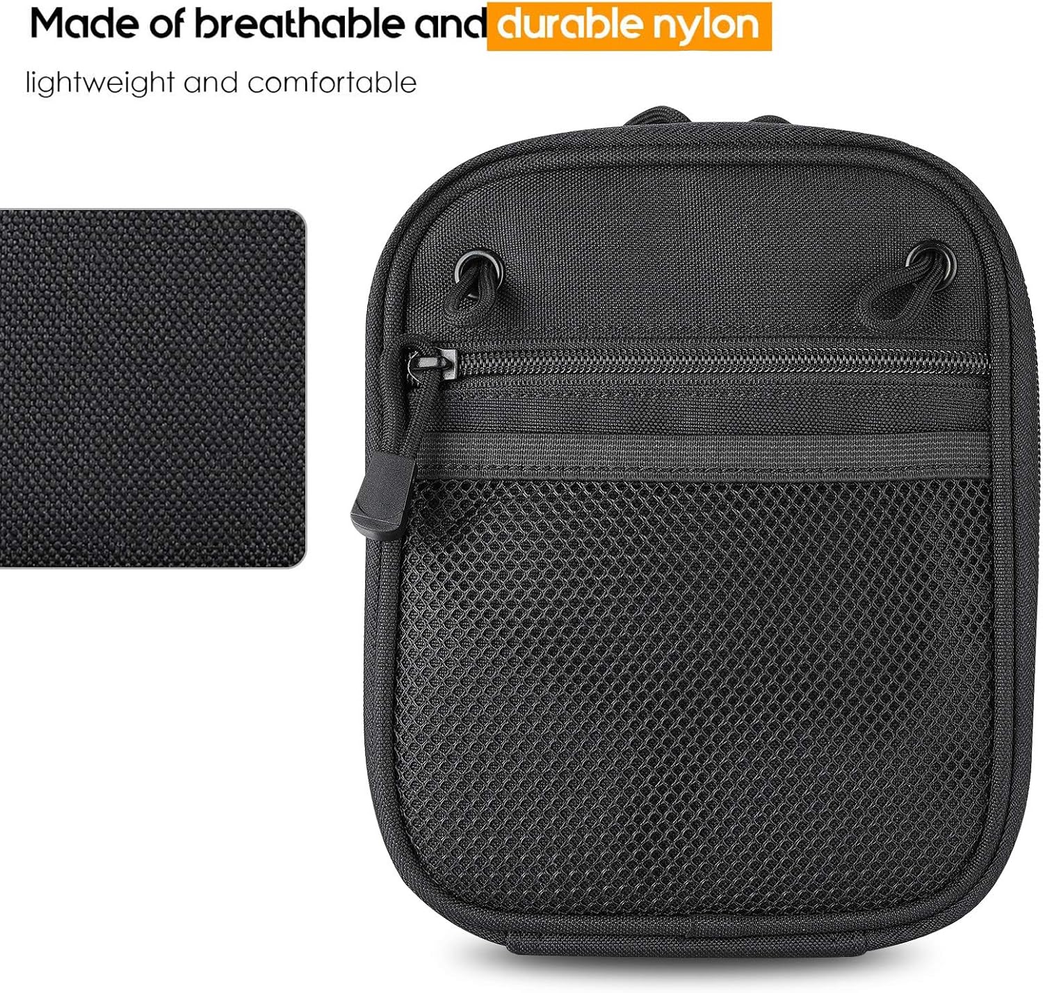 ProCase Concealed Gun Pouch, Multipurpose Carry Pistol Holster Fanny Pack Waist Bag for Handgun with Belt Loops : Sports & Outdoors