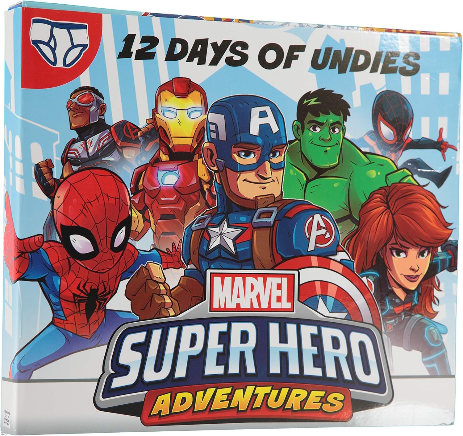 Marvel Hero Toddler Boy Briefs in 7pk: Clothing