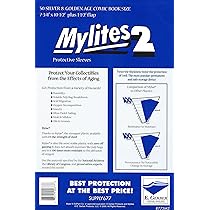 E.gerber Full Back Comic Boards - 50 Pack Acid-Free 42 Mil Thick