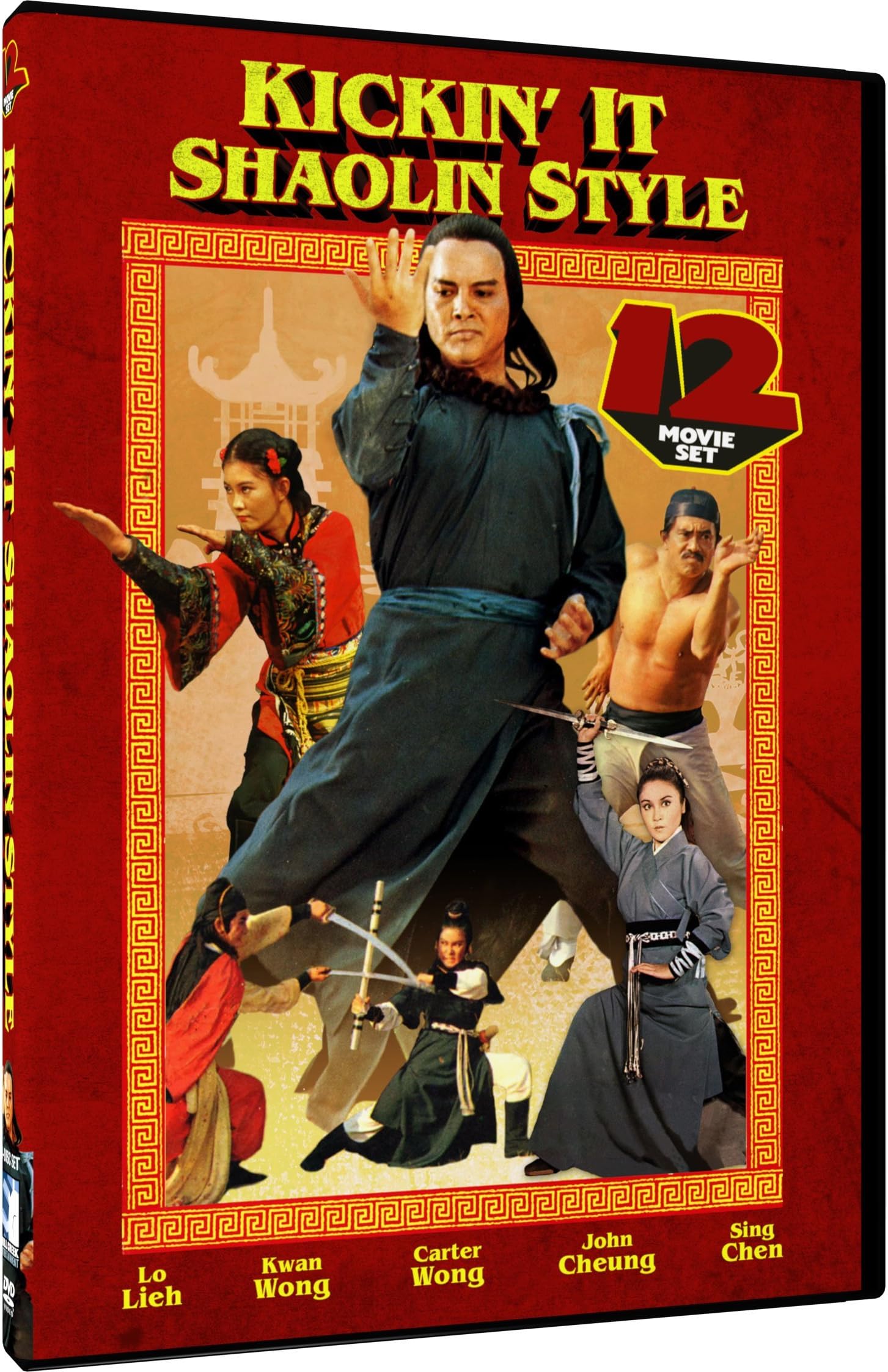 Kickin' It Shaolin Style - 12 Movie Set: Fists From Shaolin - Shaolin Brothers - The Cavalier - Shaolin Kung Fu + 8 more!