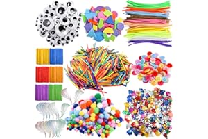 ZEAYEA 2750 Pieces Arts and Crafts Supplies, Assorted Craft Art Supply Kit, All in One DIY Crafting Materials Set for Home an