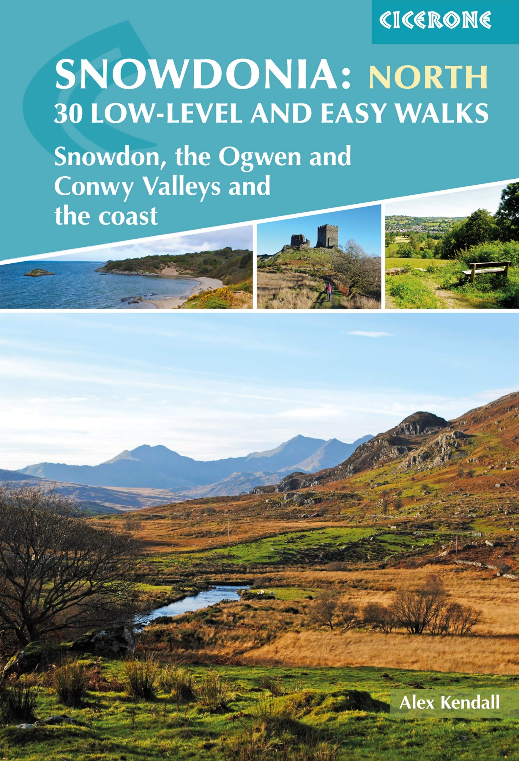 Snowdonia: 30 Low-level and Easy Walks - North: Snowdon, the Ogwen and Conwy Valleys and the coast (Cicerone Guides)