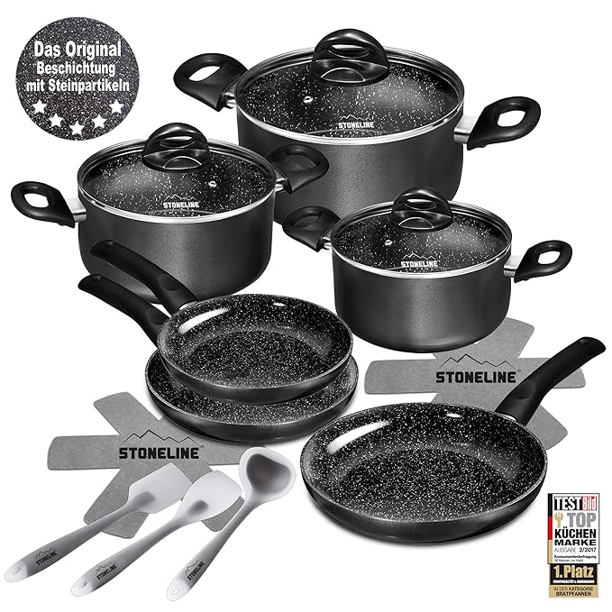 STONELINE® CERAMIC Kochgeschirr-Set, 14-tlg