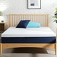 Zinus 10 Inch Cooling Comfort Hybrid Mattress, Fiberglass Free, Medium Firm Feel, Motion Isolation, Certified Safe Foams & Fa