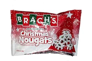 Brach's Peppermint Christmas Nougats 9 oz