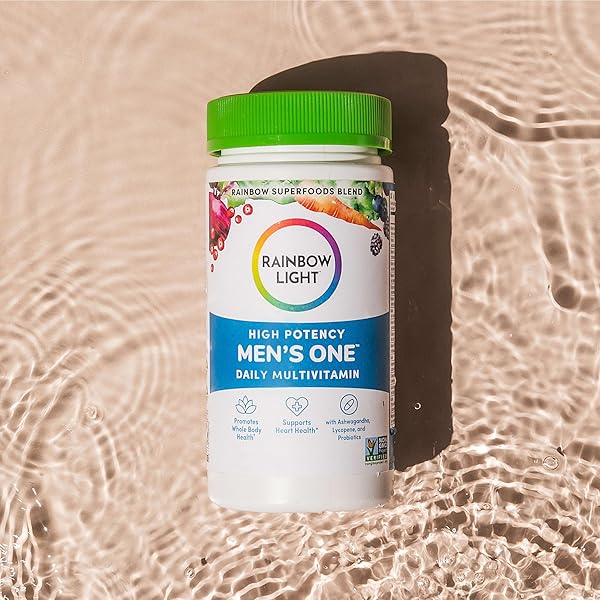 RAINBOW LIGHT MENS ONE HIGH POTENCY DAILY MULTIVITAMIN, VEGETARIAN, 150 CT., PACKAGE MAY VARY