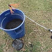 TIGAILIAN Chimney Sweep Kit Brush For Chimney Cleaning, Fireplace Flue Sweep Whip Cleaner, Rotating System Flexible Rods Kit Drill Powered, Easy To Use (Color : Orange, Size : 10 M