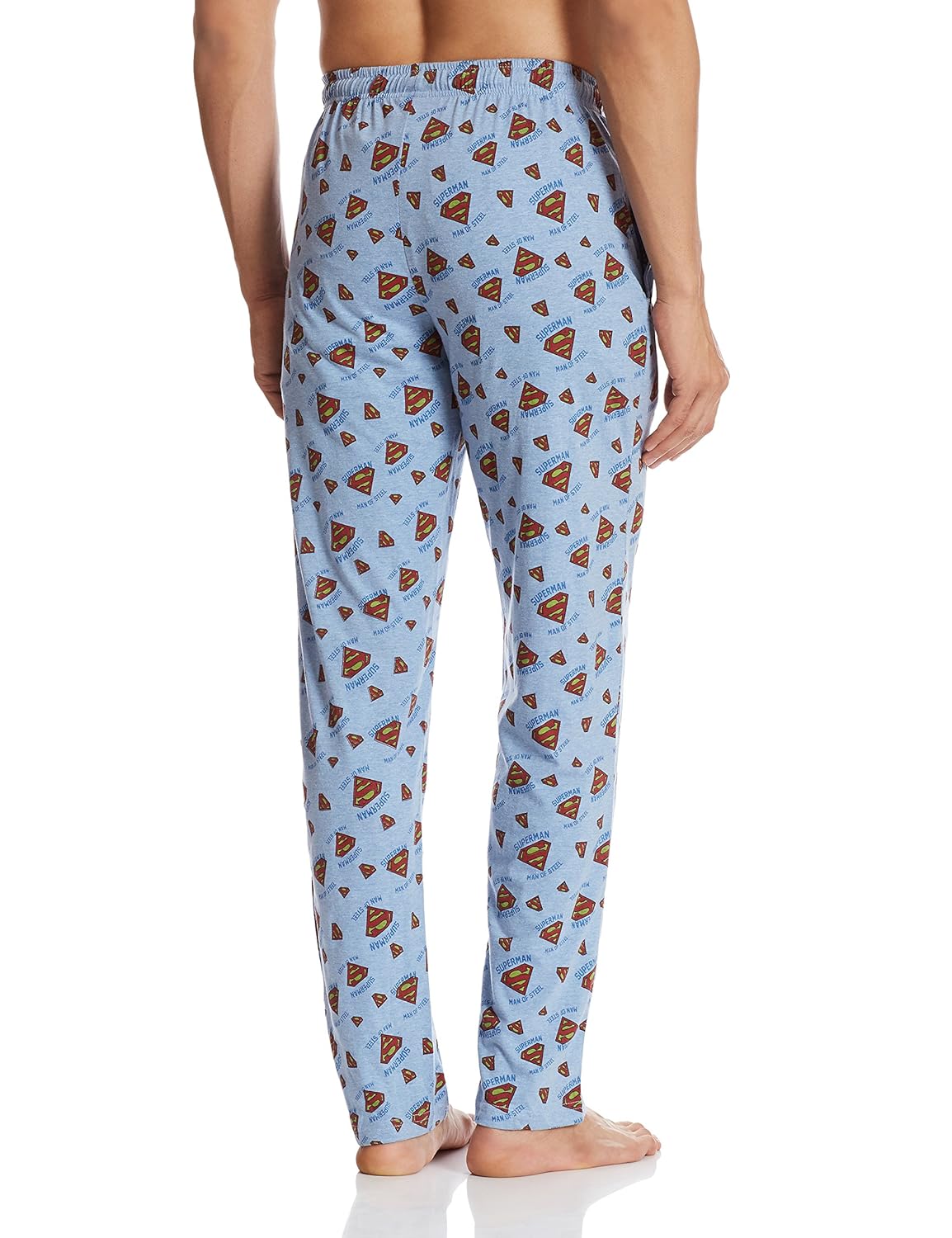 superman men's cotton lounge bottom